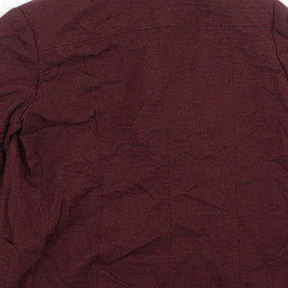 The Pearl Collection Womens Purple   Jacket Suit Jacket Size 16