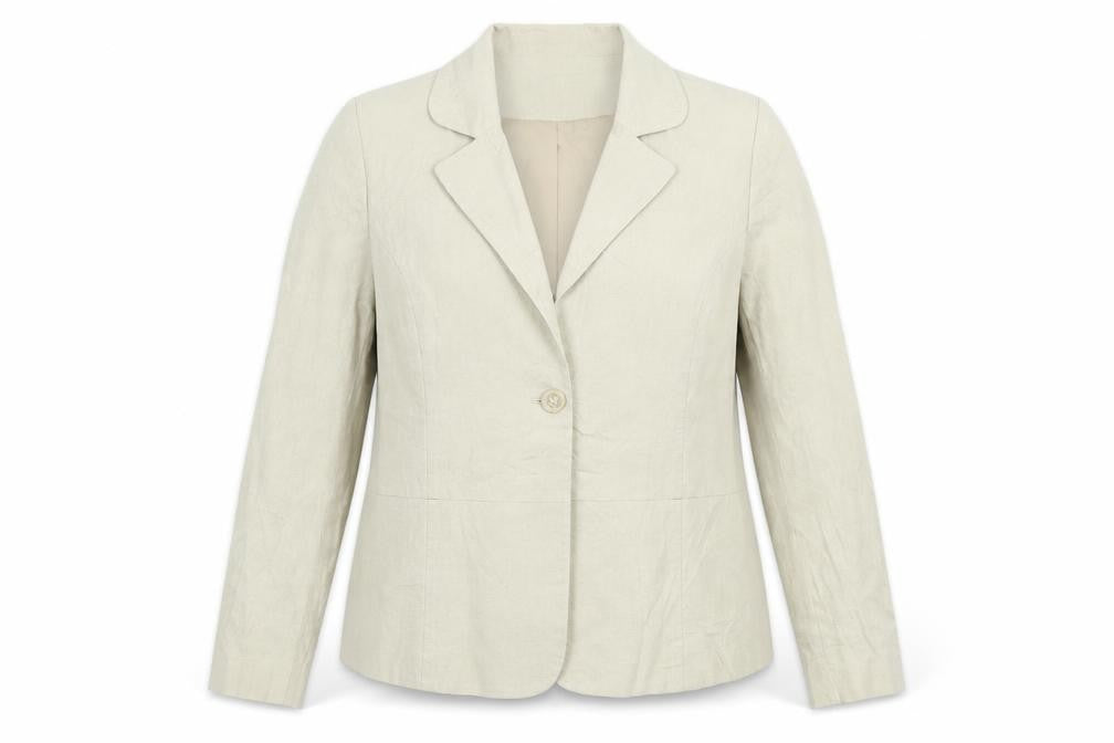 Womens UK Size 18 Bonmarché Regular Beige Suit Jacket