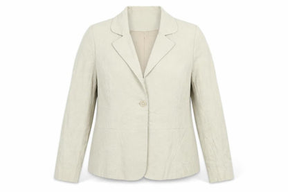 Womens UK Size 18 Bonmarché Regular Beige Suit Jacket