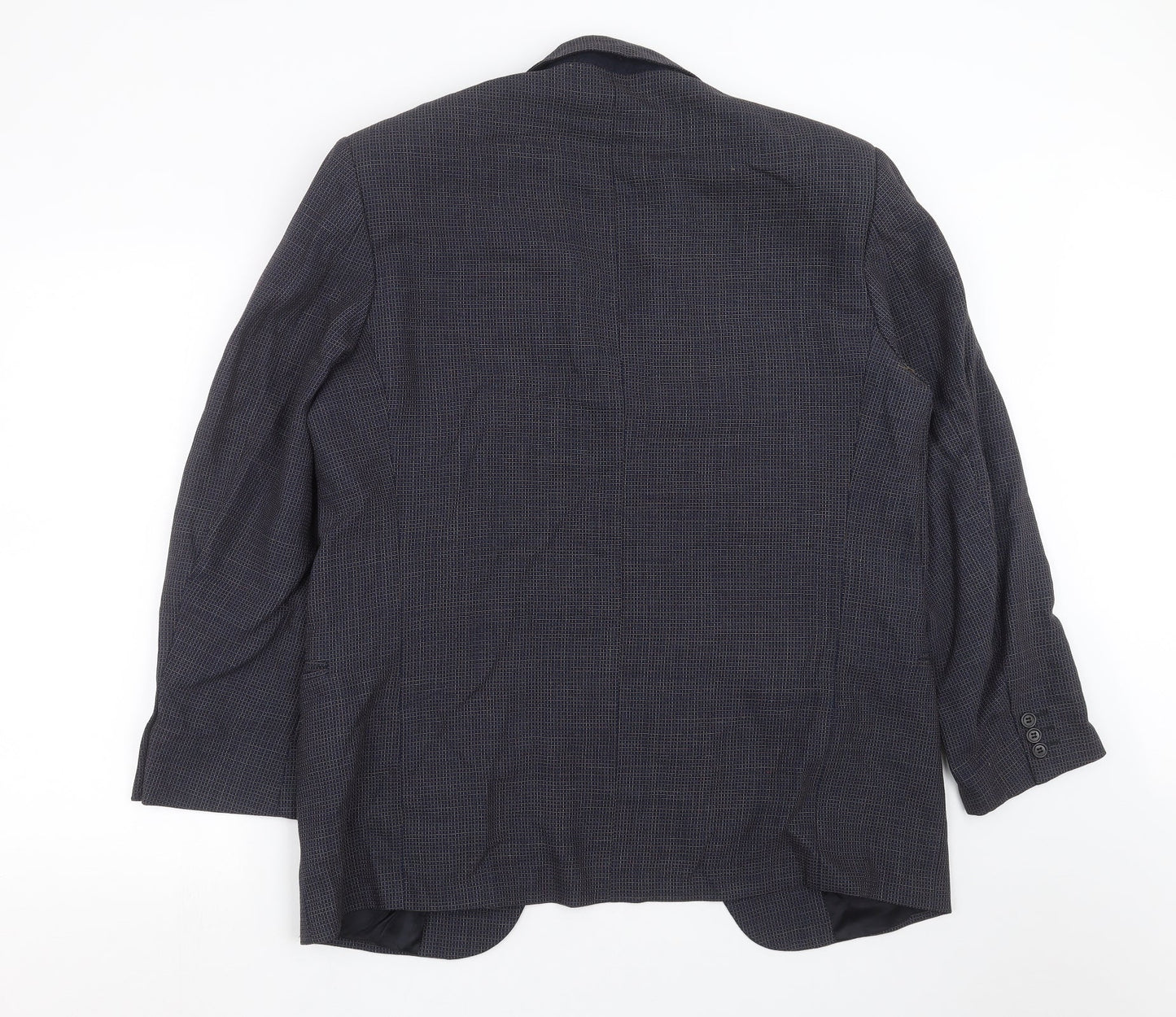 Mens UK Size 40 Marks and Spencer Regular Blue Suit Jacket