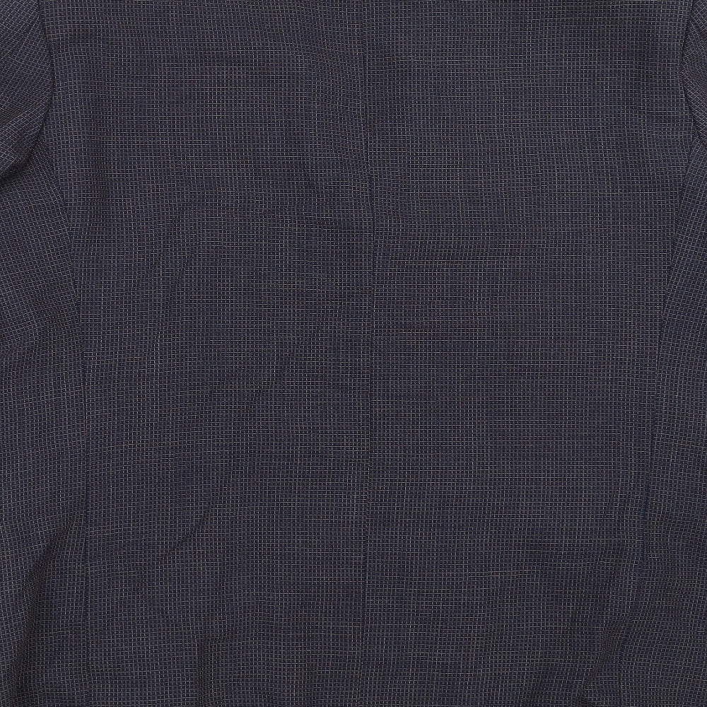 Mens UK Size 40 Marks and Spencer Regular Blue Suit Jacket