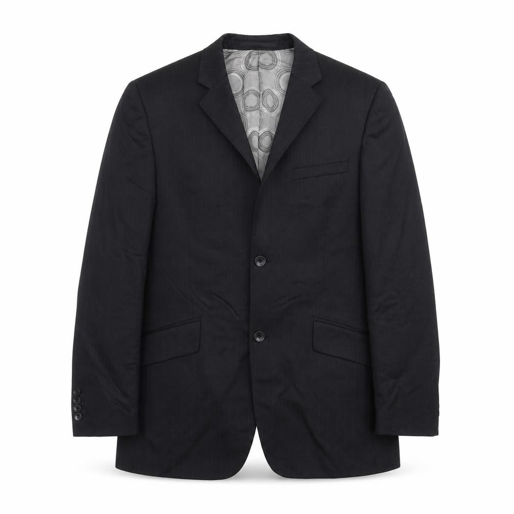 Mens UK Size 40 REMUS Regular Black Suit Jacket