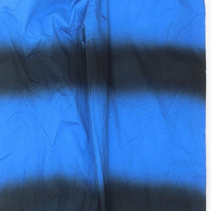 Preworn Mens Blue Striped  Jogger Trousers Size 30 in L31 in