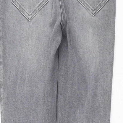 NEXT Womens Grey  Denim Skinny Jeans Size 10 L28 in