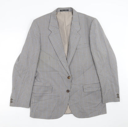Mens UK Size 42 Dunn & Co Regular Blue Suit Jacket