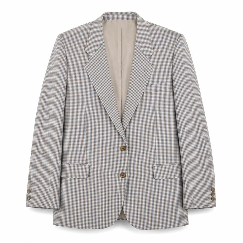 Mens UK Size 42 Dunn & Co Regular Blue Suit Jacket