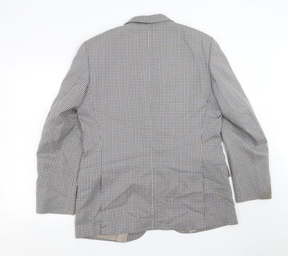 Mens UK Size 42 Dunn & Co Regular Blue Suit Jacket