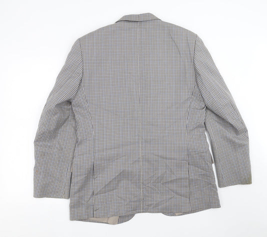 Mens UK Size 42 Dunn & Co Regular Blue Suit Jacket