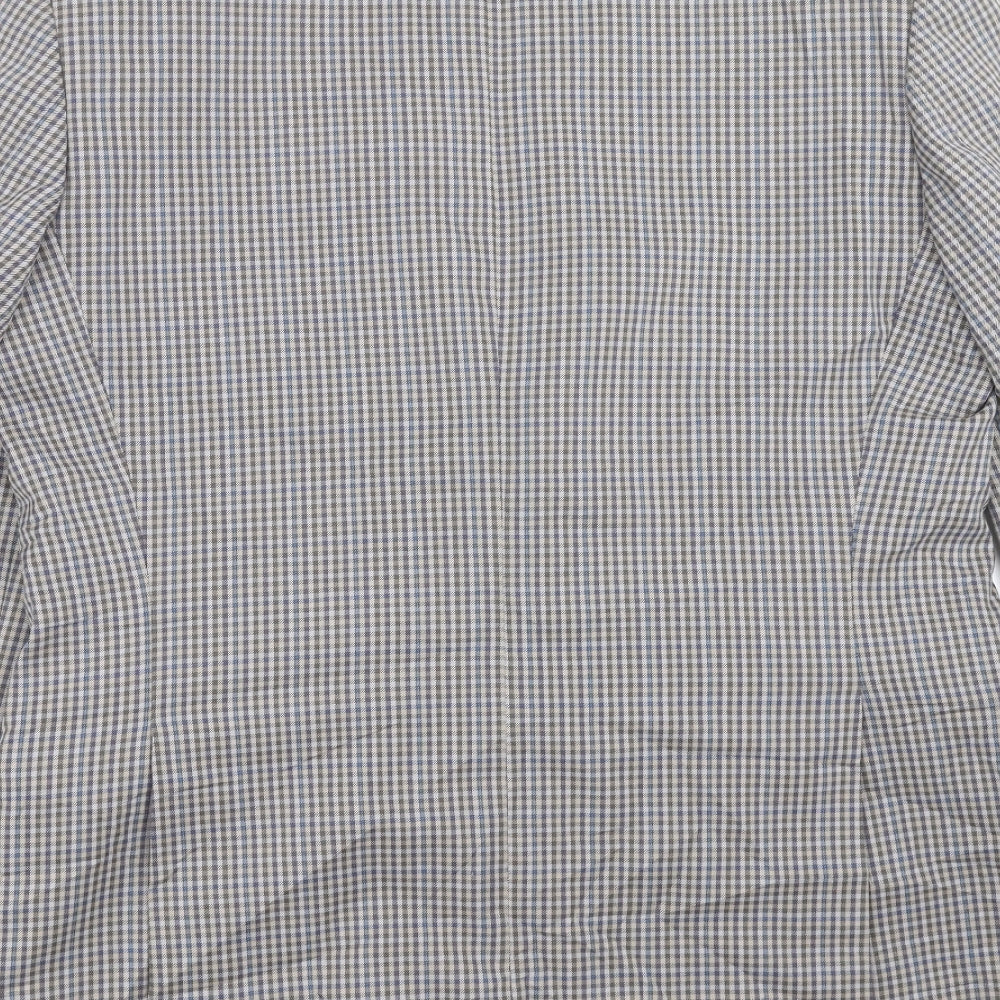 Mens UK Size 42 Dunn & Co Regular Blue Suit Jacket