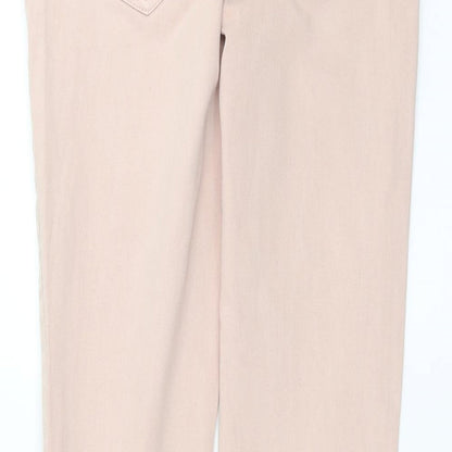 NEXT Womens Pink  Denim Skinny Jeans Size 10 L28 in