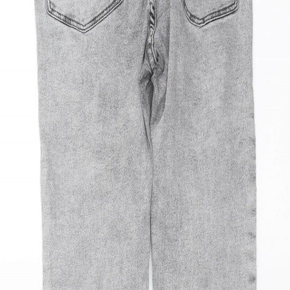 House Of Denim Womens Grey  Denim Skinny Jeans Size 8 L28 in