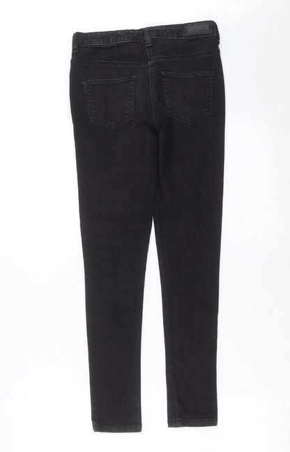 Matalan Girls Black  Denim Skinny Jeans Size 12 Years