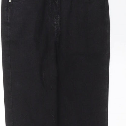 Matalan Girls Black  Denim Skinny Jeans Size 12 Years