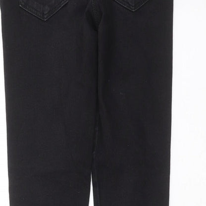 Matalan Girls Black  Denim Skinny Jeans Size 12 Years