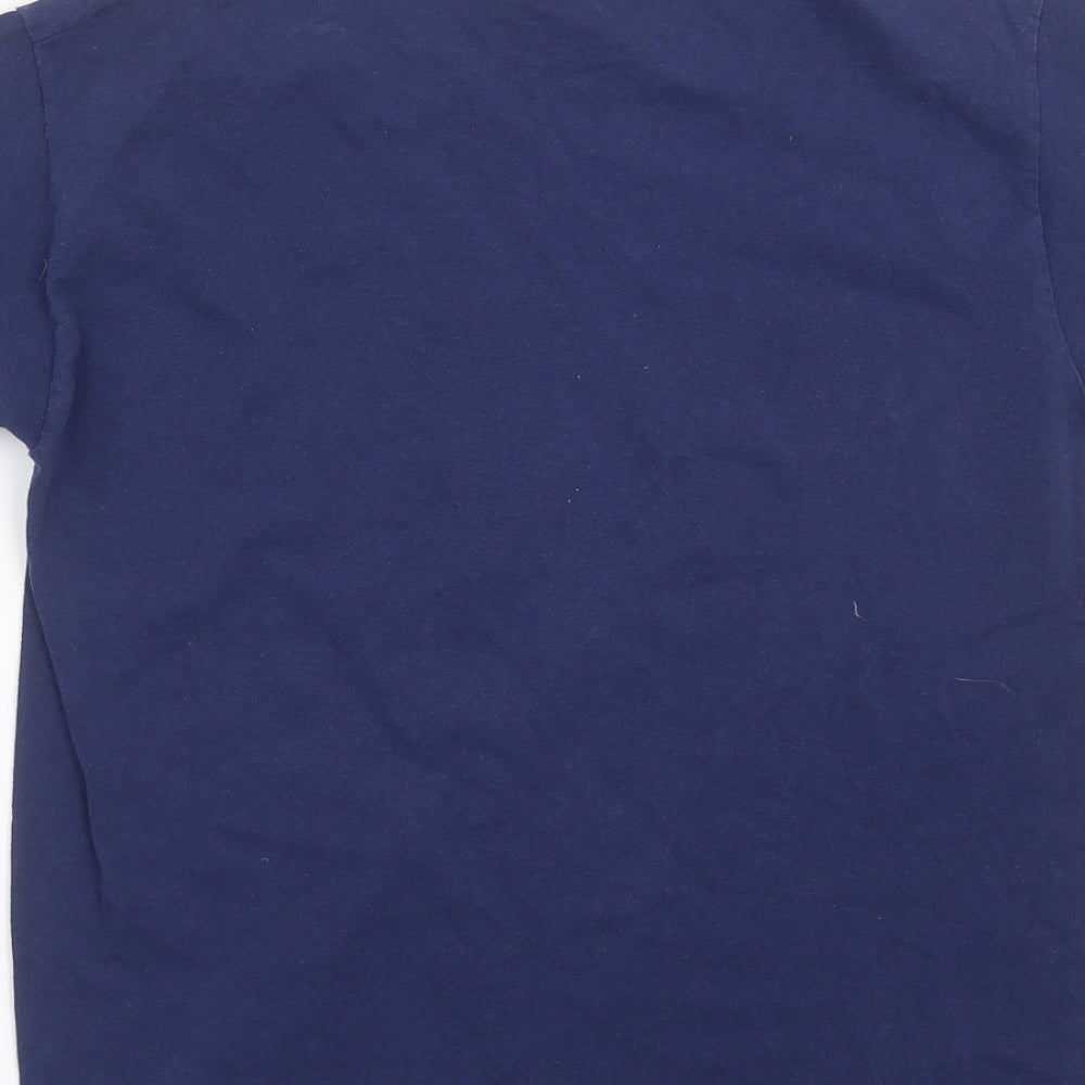 Fruit of the Loom Boys Blue   Basic T-Shirt Size 9-10 Years  - swim safe