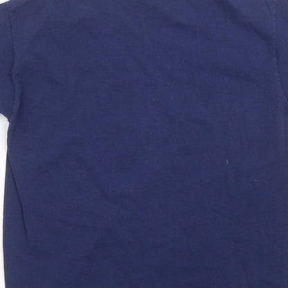 Fruit of the Loom Boys Blue   Basic T-Shirt Size 9-10 Years  - swim safe