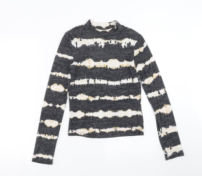 Primark Womens Grey  Knit Pullover Jumper Size 2XS