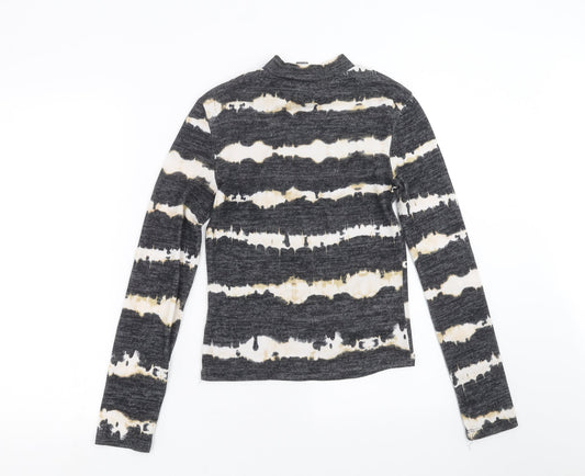 Primark Womens Grey  Knit Pullover Jumper Size 2XS