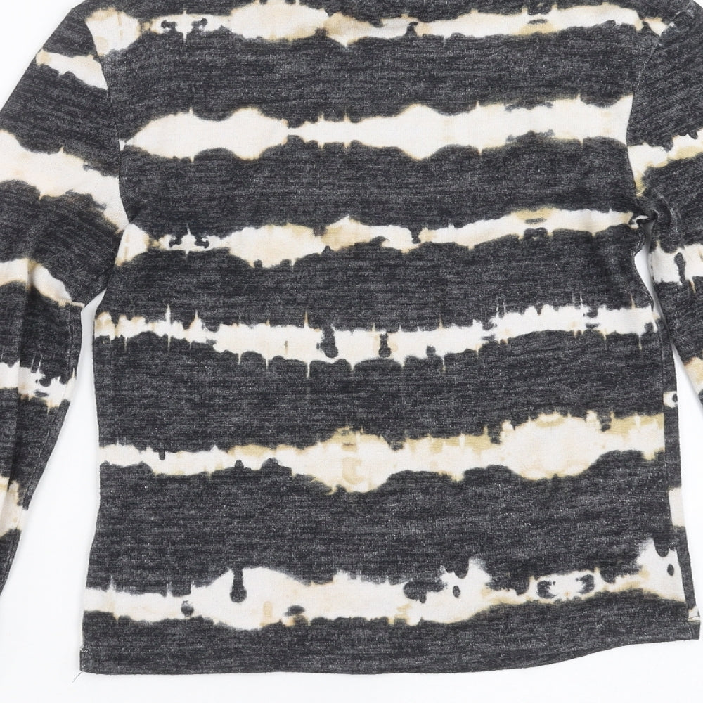 Primark Womens Grey  Knit Pullover Jumper Size 2XS