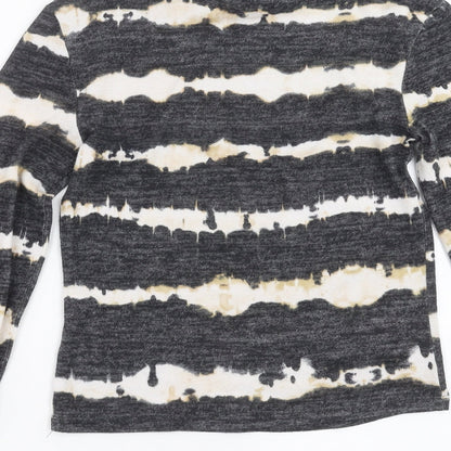 Primark Womens Grey  Knit Pullover Jumper Size 2XS