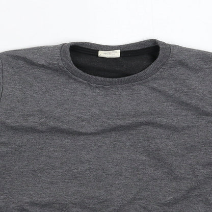Macca Boy Boys Grey   Pullover Sweatshirt Size 10 Years