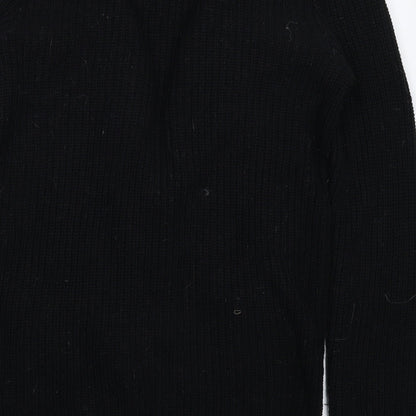 Womens UK Size 12 Divided Black Cardigan Jumper