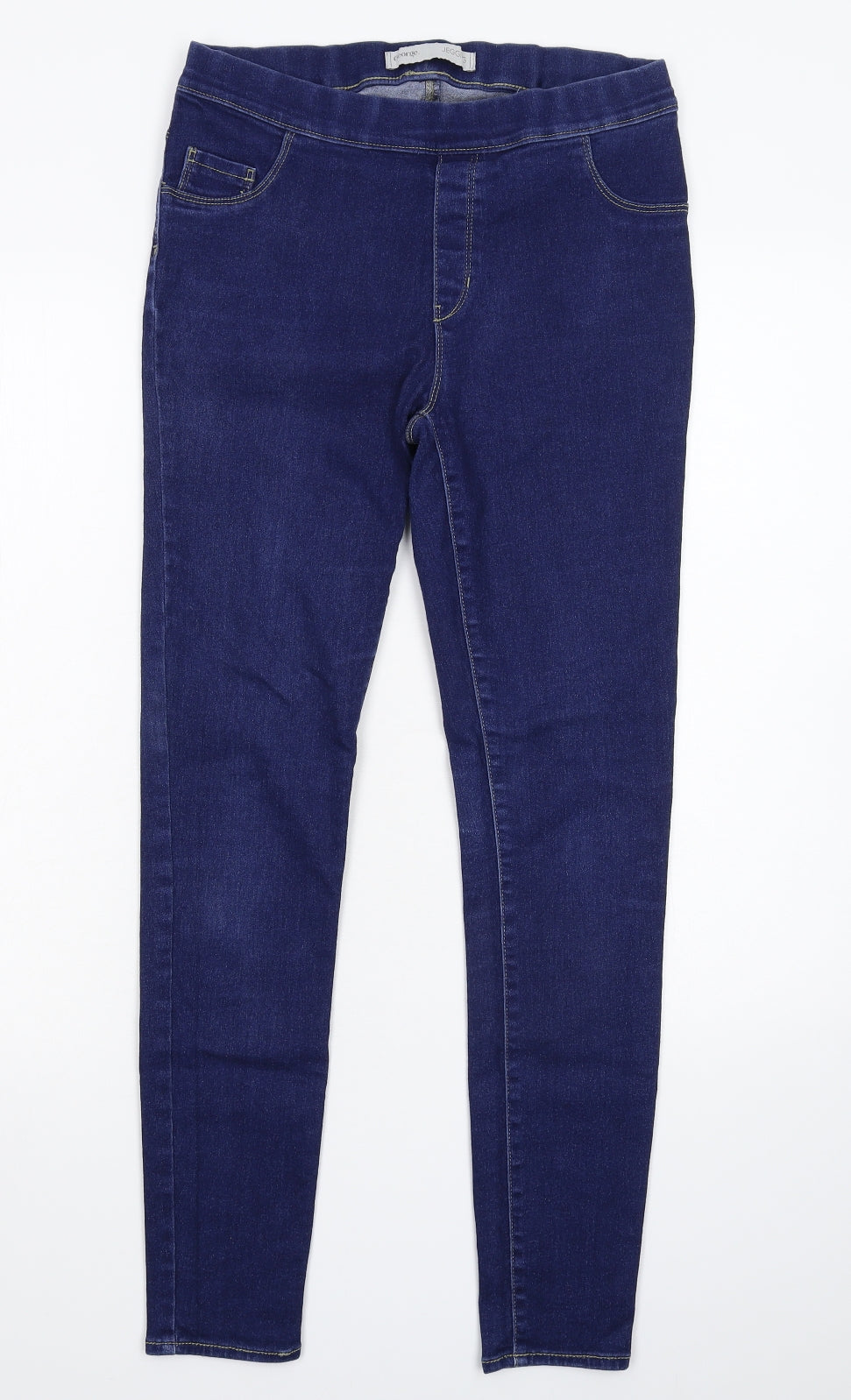 George Womens Blue  Denim Jegging Jeans Size 12 L28 in