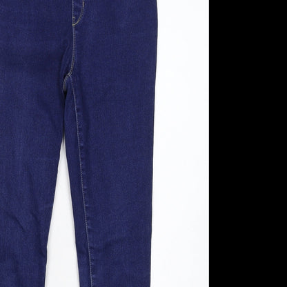 George Womens Blue  Denim Jegging Jeans Size 12 L28 in