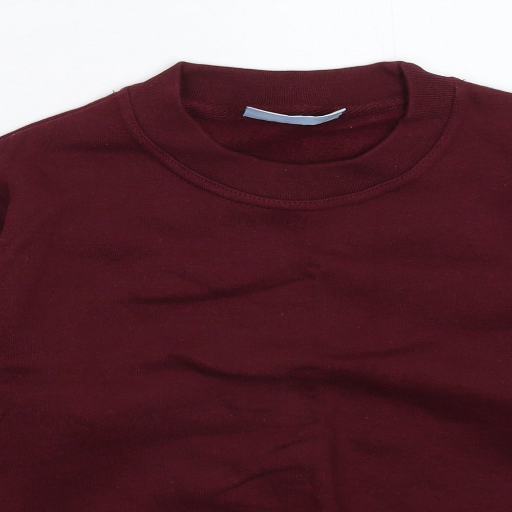 Blue Max Boys Brown   Pullover Sweatshirt Size 7-8 Years
