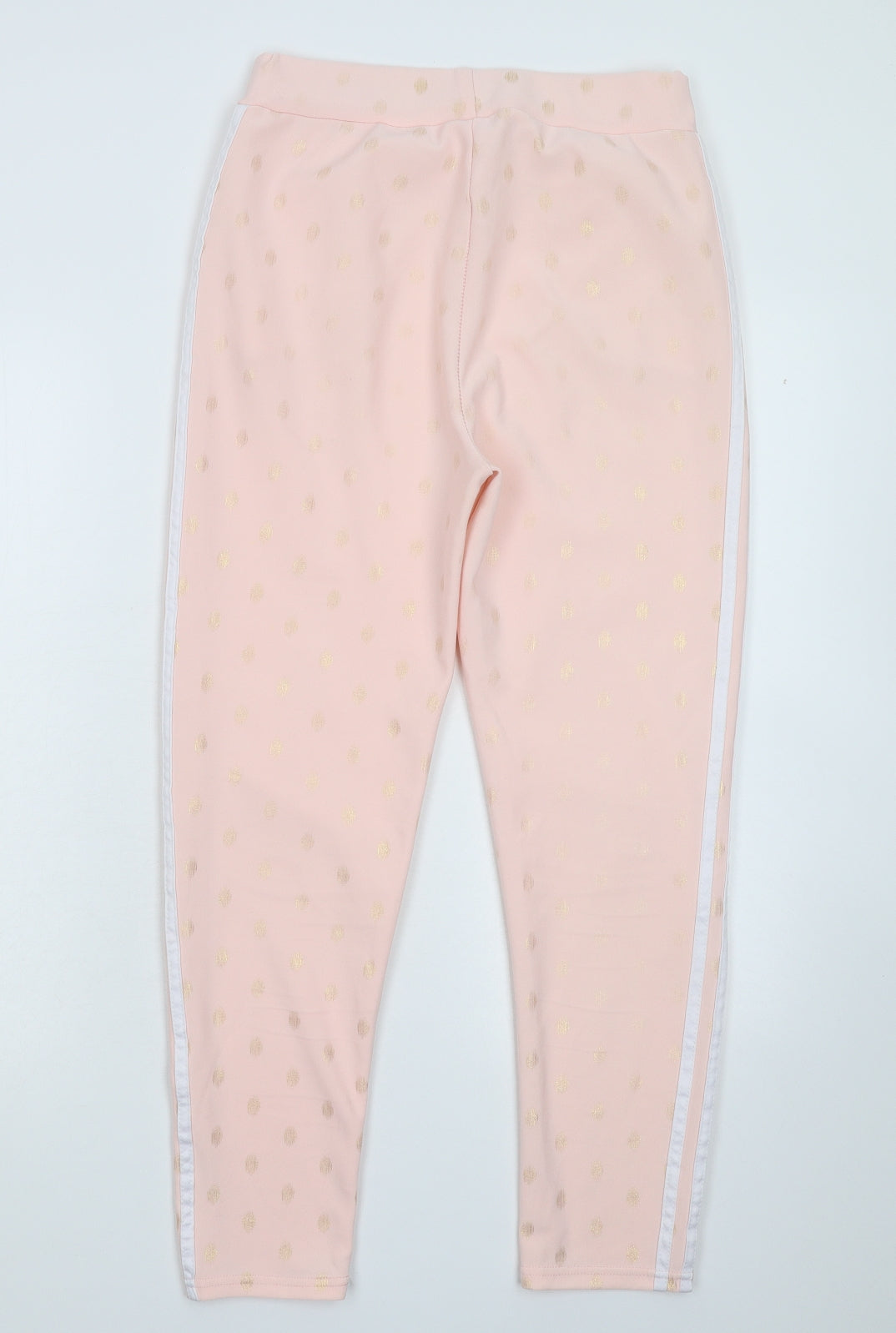 Womens UK Size M Preworn Slim Fit  Pink Trousers