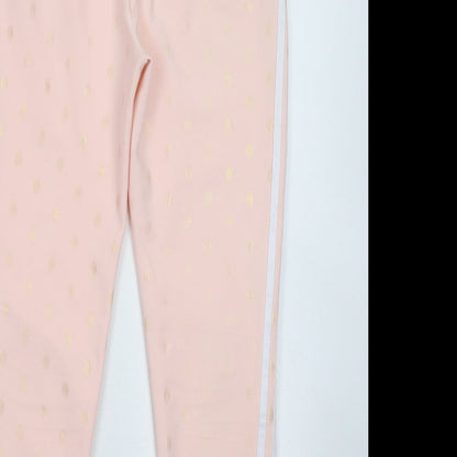 Womens UK Size M Preworn Slim Fit  Pink Trousers