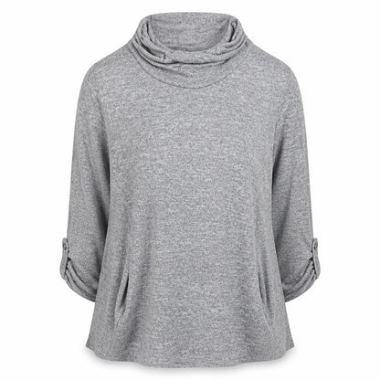 Womens UK Size 12 Principles Grey Pullover Jumper