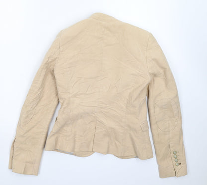 Zara Womens Beige   Jacket Blazer Size XS
