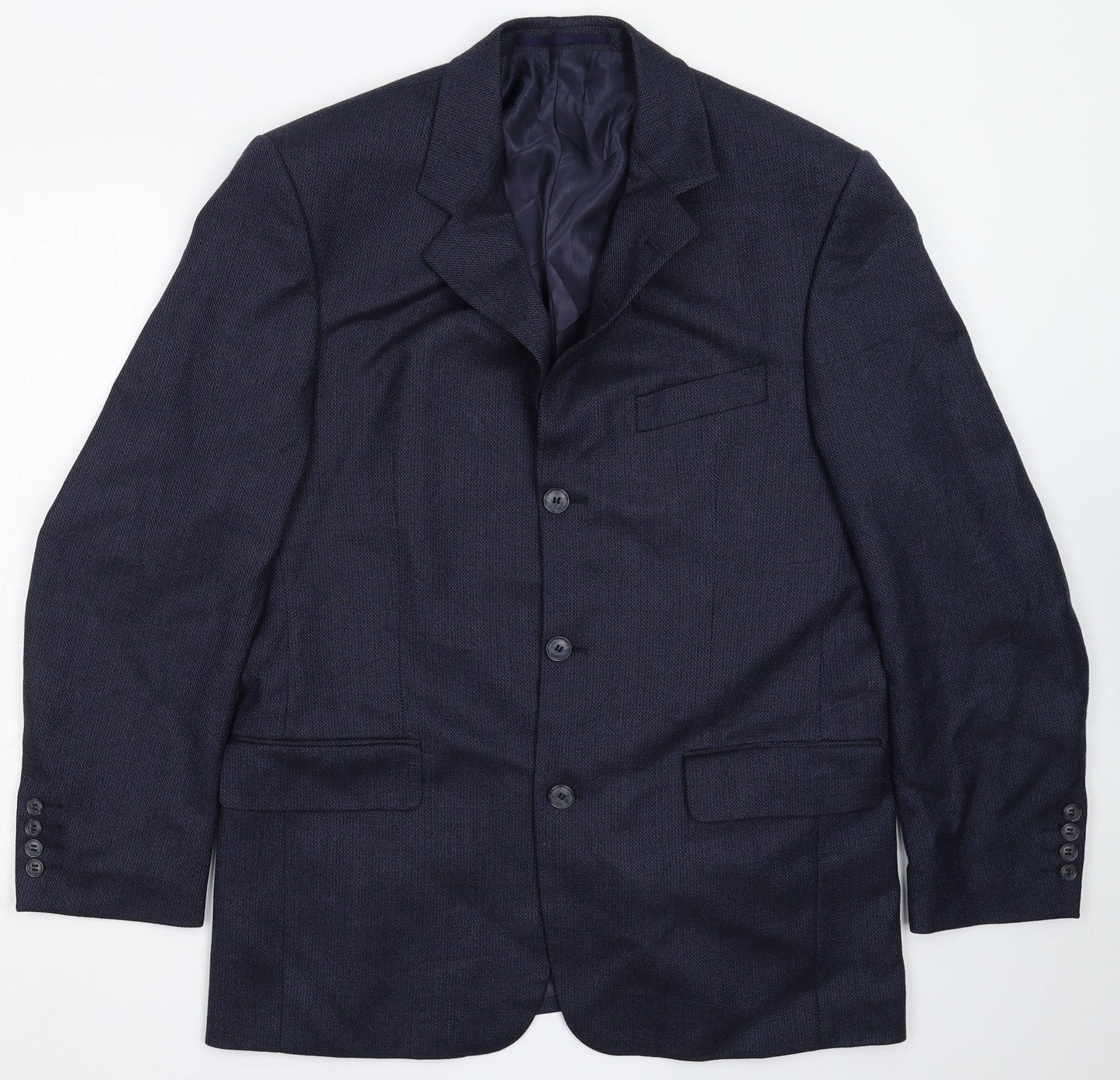 Mens UK Size 40 Douglas Regular Blue Suit Jacket