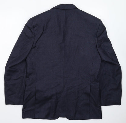 Mens UK Size 40 Douglas Regular Blue Suit Jacket