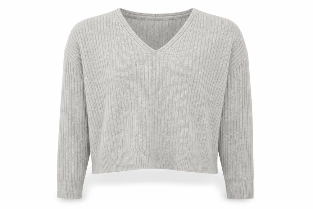 Womens UK Size M New Look Grey Pullover Jumper