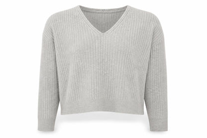 Womens UK Size M New Look Grey Pullover Jumper