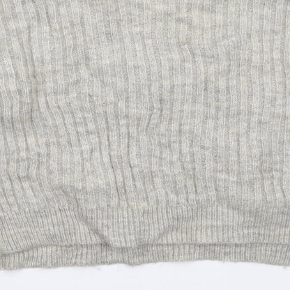Womens UK Size M New Look Grey Pullover Jumper