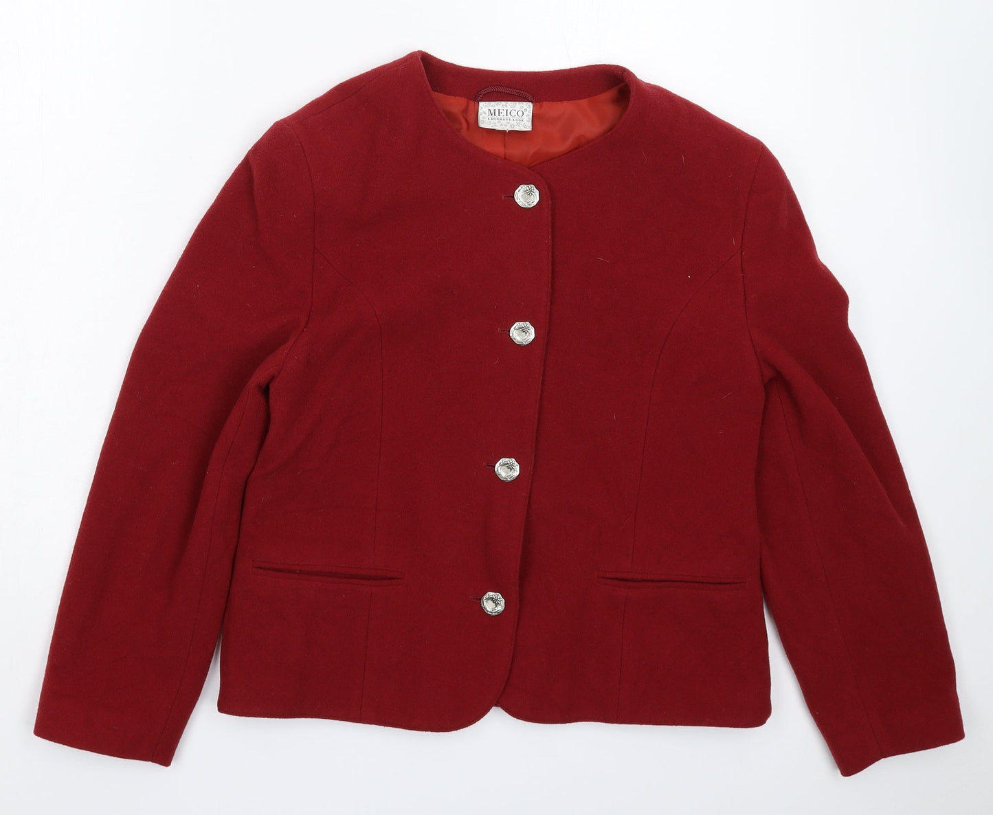 MEICO Landhaus Look Womens Brown   Jacket Blazer Size M