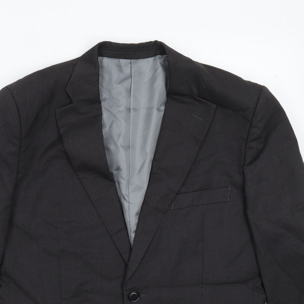 Mens UK Size 38 French Connection Regular Grey Suit Jacket