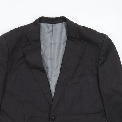 Mens UK Size 38 French Connection Regular Grey Suit Jacket