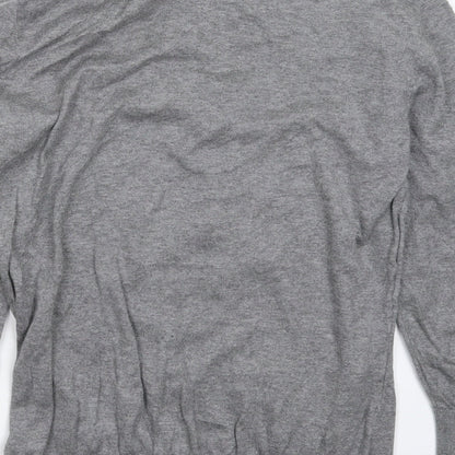 Womens UK Size M H&M Grey Cardigan Jumper