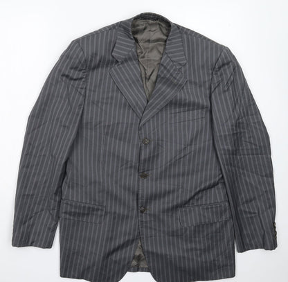 Mens UK Size 40 Cerruti Regular Grey Suit Jacket