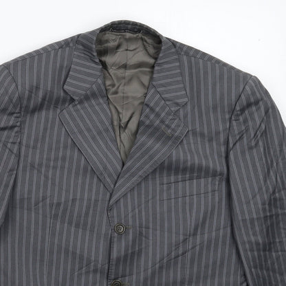 Mens UK Size 40 Cerruti Regular Grey Suit Jacket