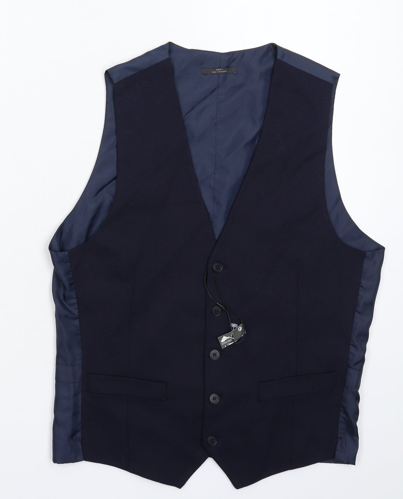 Mens UK Size S Marks and Spencer Regular Blue Suit Jacket