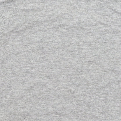 In Extenso Girls Grey   Basic T-Shirt Size 4 Years  - Unicorn
