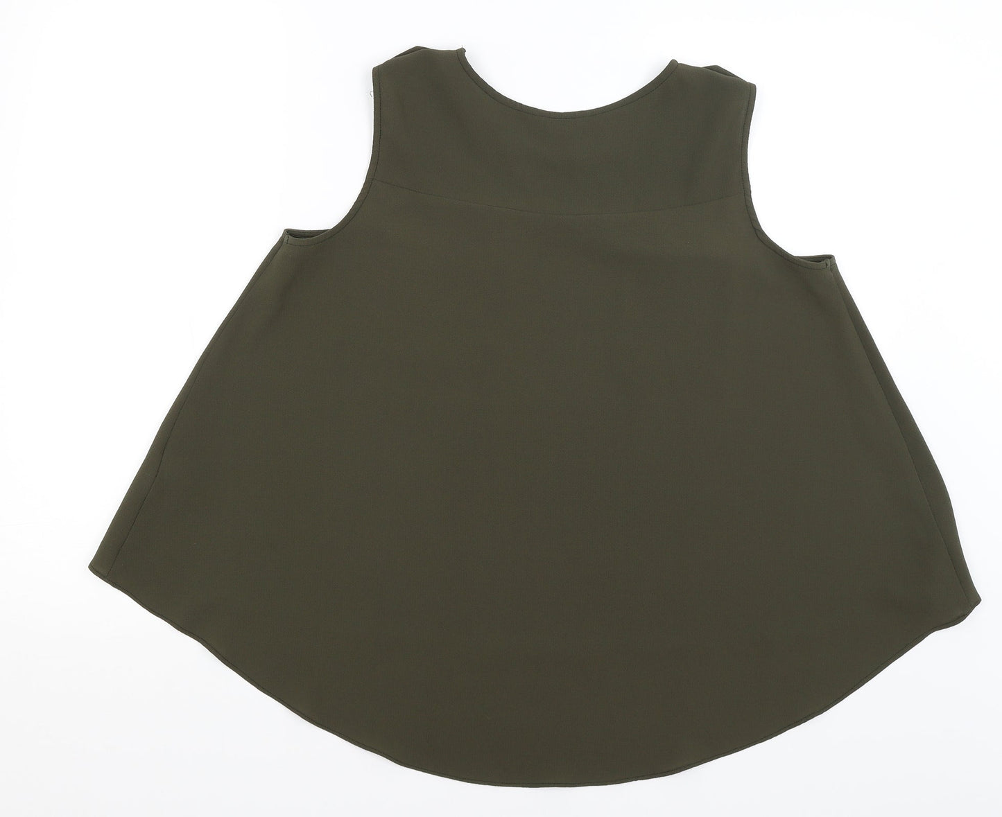 F&F Womens Green   Basic Tank Size 14