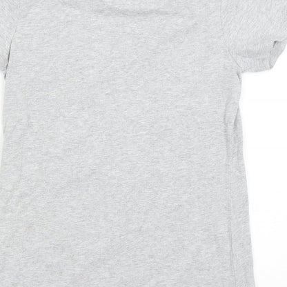NEXT Girls Grey   Basic T-Shirt Size 13 Years  - Be Nice