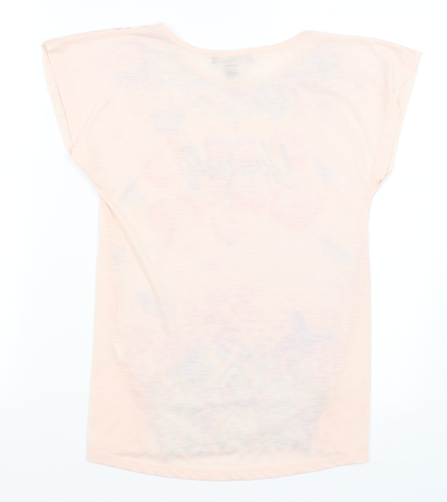 Womens UK Size 6 Atmosphere Pink Basic T-Shirt