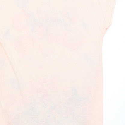 Womens UK Size 6 Atmosphere Pink Basic T-Shirt